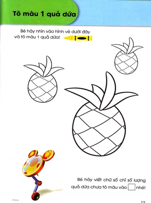 các kĩ năng học tập của disney - cùng học số và cách đếm