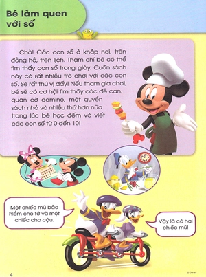 các kĩ năng học tập của disney - cùng học số và cách đếm