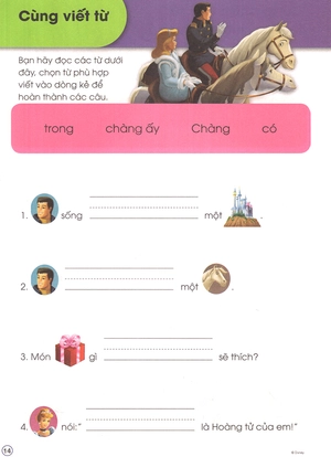 các kĩ năng học tập của disney - cùng học từ vựng (6-7 tuổi)