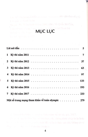 các kỳ thi toán vmo - lời giải và bình luận