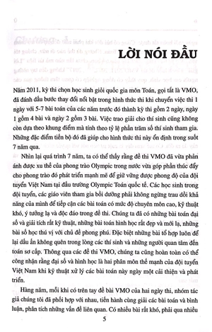 các kỳ thi toán vmo - lời giải và bình luận