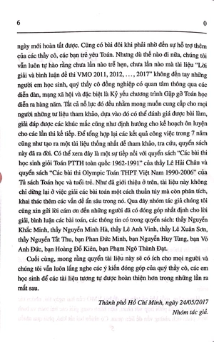 các kỳ thi toán vmo - lời giải và bình luận