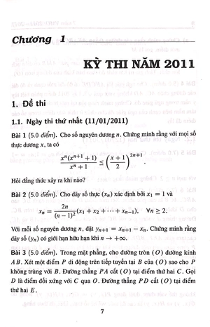 các kỳ thi toán vmo - lời giải và bình luận