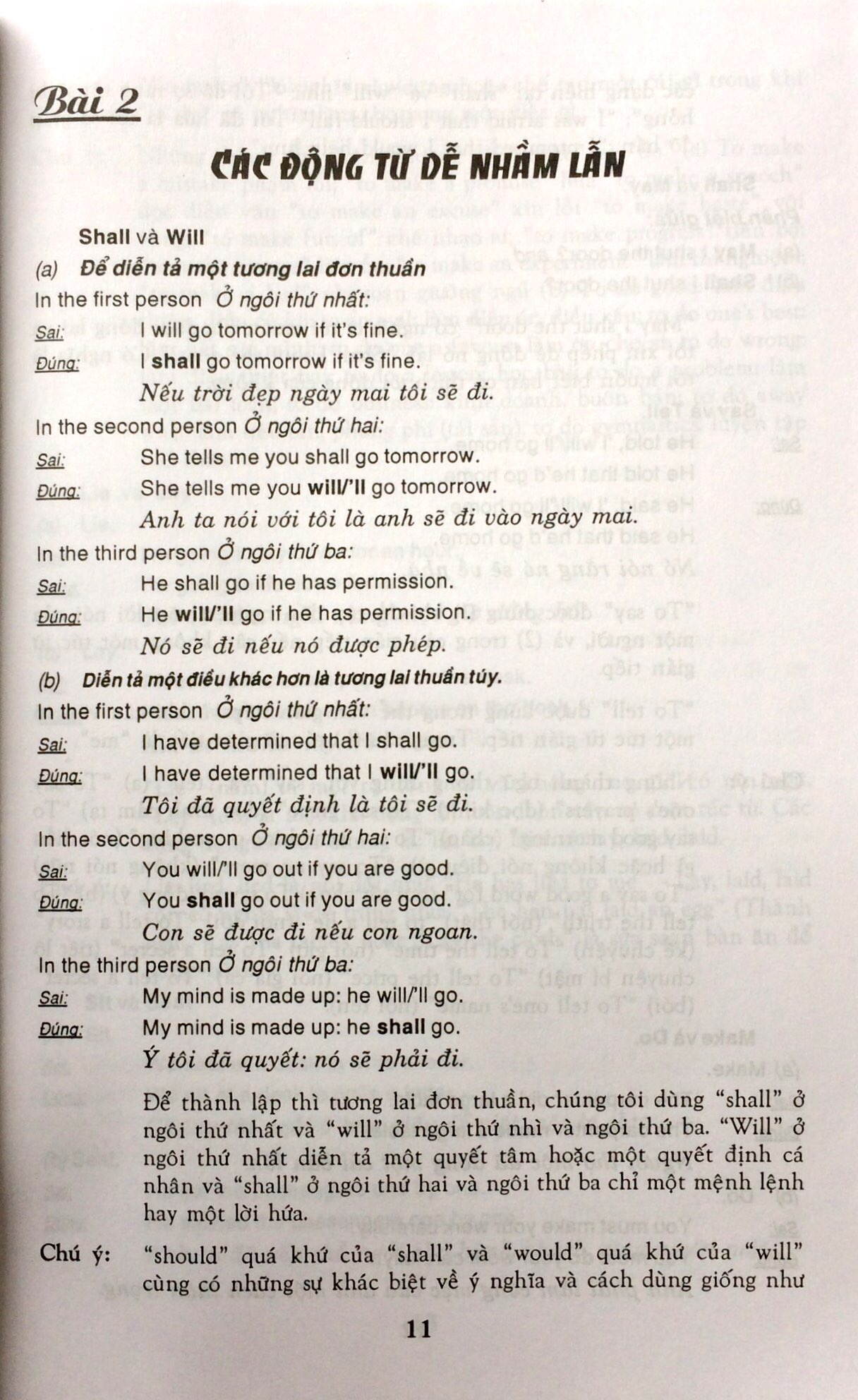các lỗi phổ biến khi học ngữ pháp tiếng anh