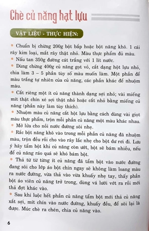 các món ăn chơi
