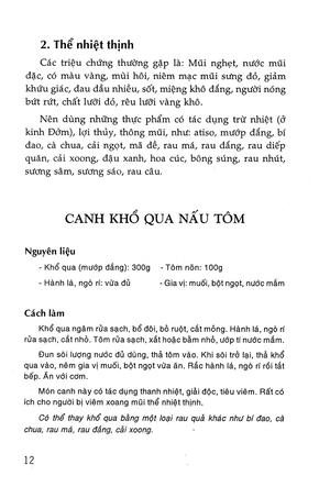 các món ăn có ích cho người bệnh đường hô hấp (tái bản 2015)