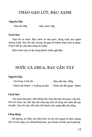 các món ăn có ích cho người bệnh đường hô hấp (tái bản 2015)