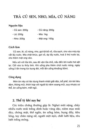 các món ăn có ích cho người bệnh đường hô hấp (tái bản 2015)