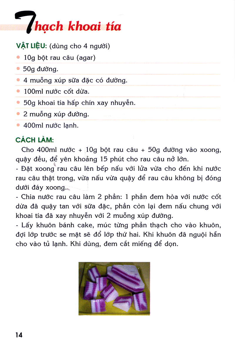 các món ăn giải nhiệt được nhiều người ưa thích
