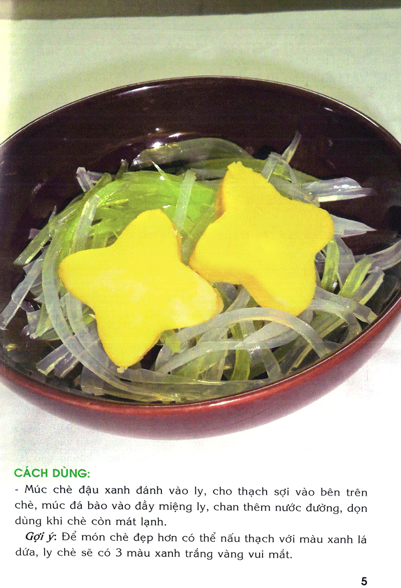 các món ăn giải nhiệt được nhiều người ưa thích