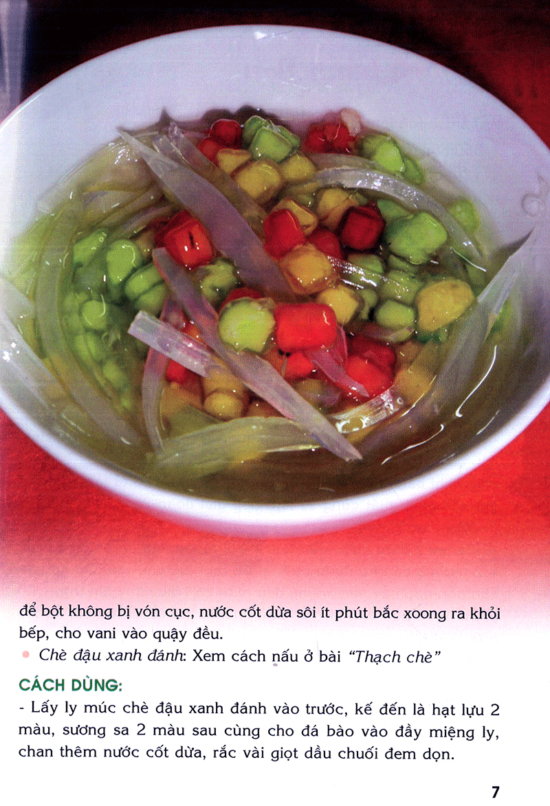 các món ăn giải nhiệt được nhiều người ưa thích