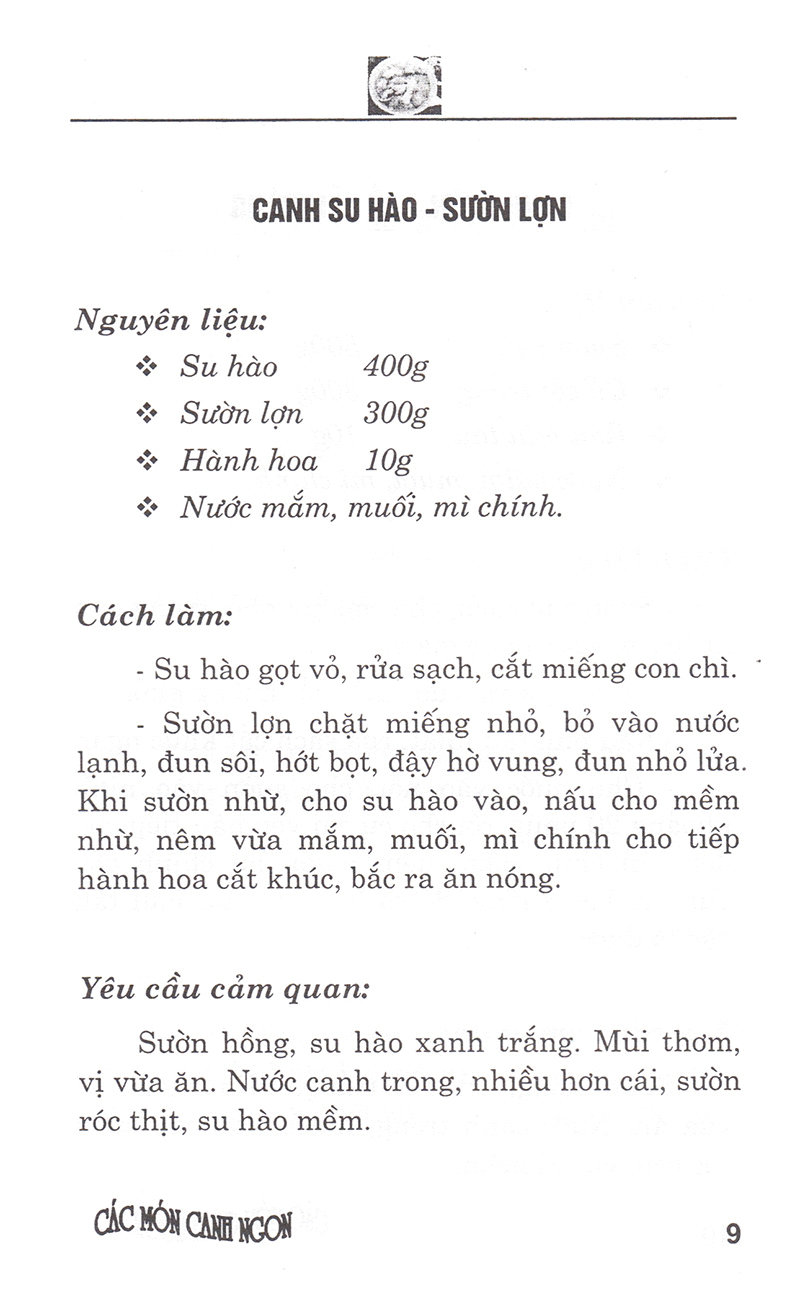 các món canh ngon (tái bản)