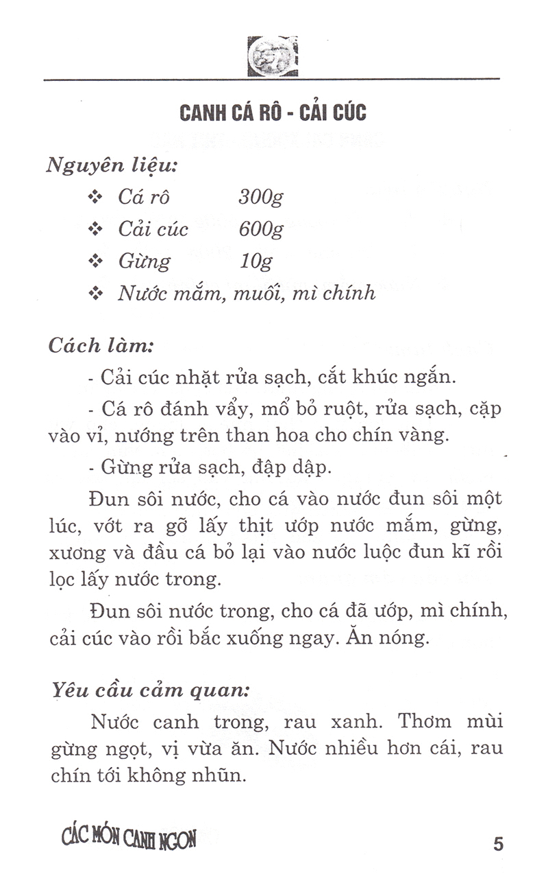 các món canh ngon (tái bản)