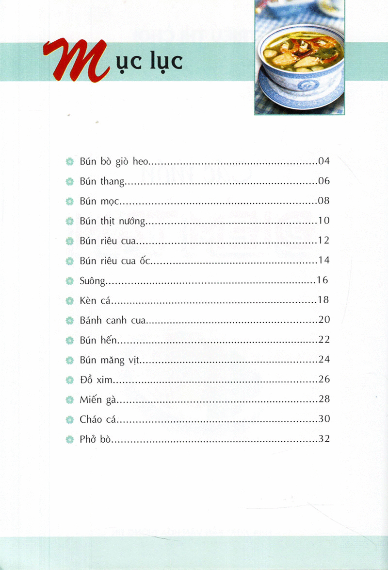 các món điểm tâm