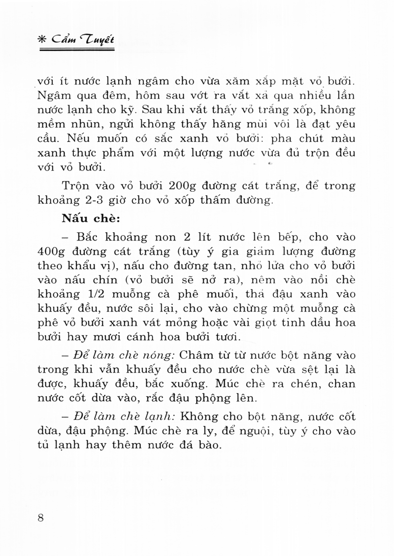 các món giải khát ăn chơi (tái bản)