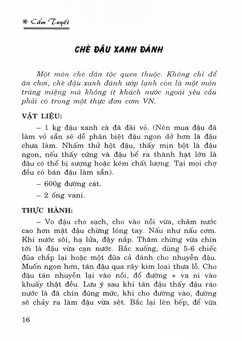 các món giải khát ăn chơi (tái bản)