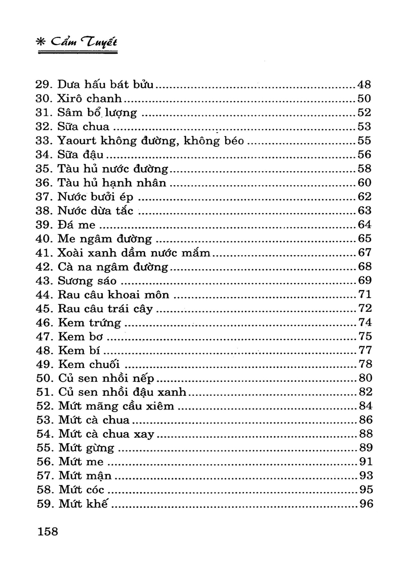 các món giải khát ăn chơi (tái bản)