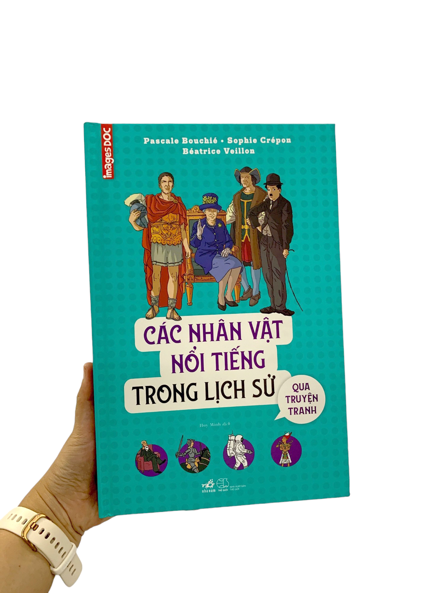 các nhân vật nổi tiếng trong lịch sử qua truyện tranh