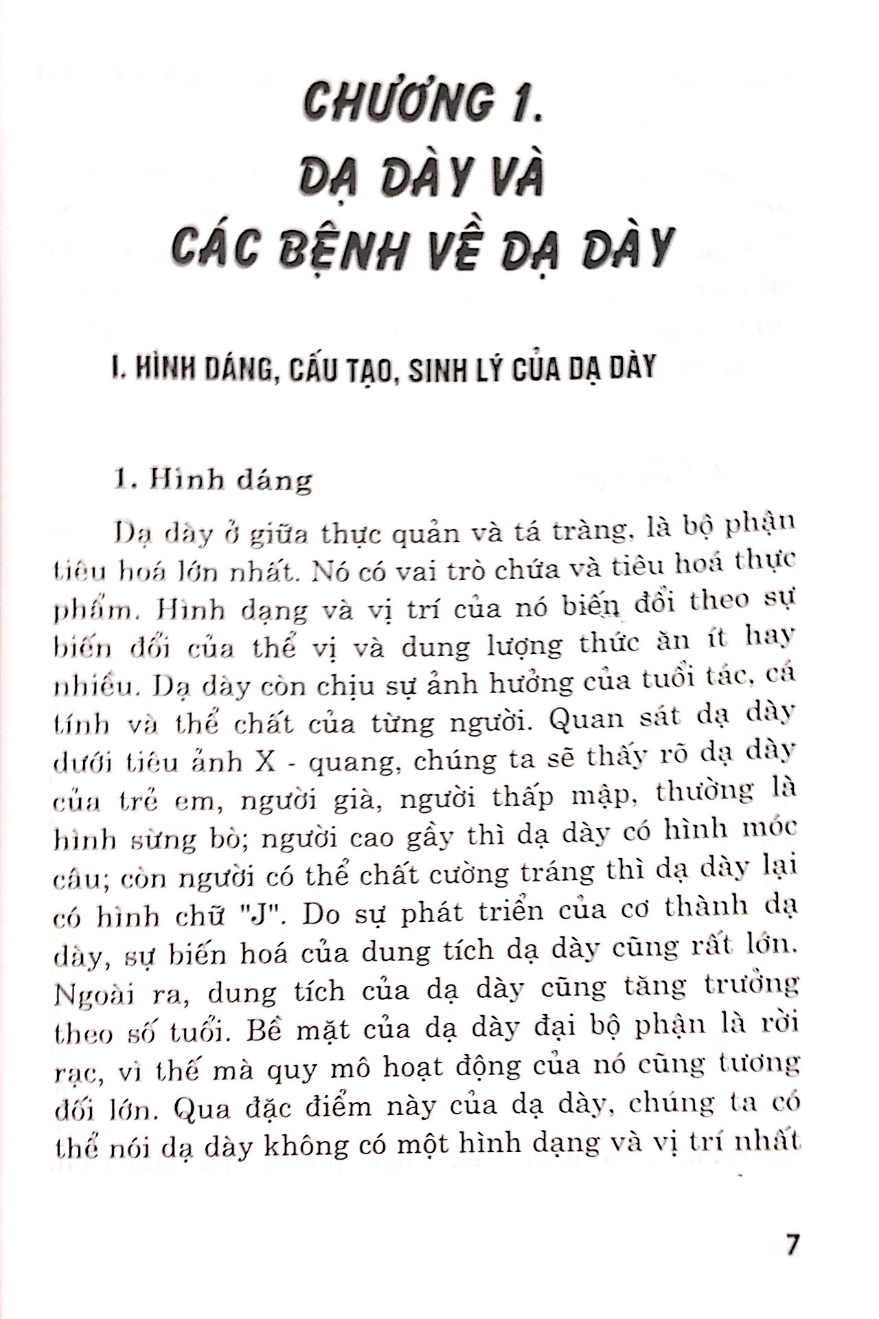 các phương pháp chữa trị - bệnh dạ dày