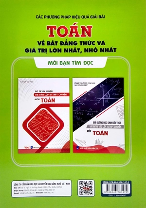các phương pháp hiệu quả giải bài toán về bất đẳng thức và giá trị lớn nhất nhỏ nhất