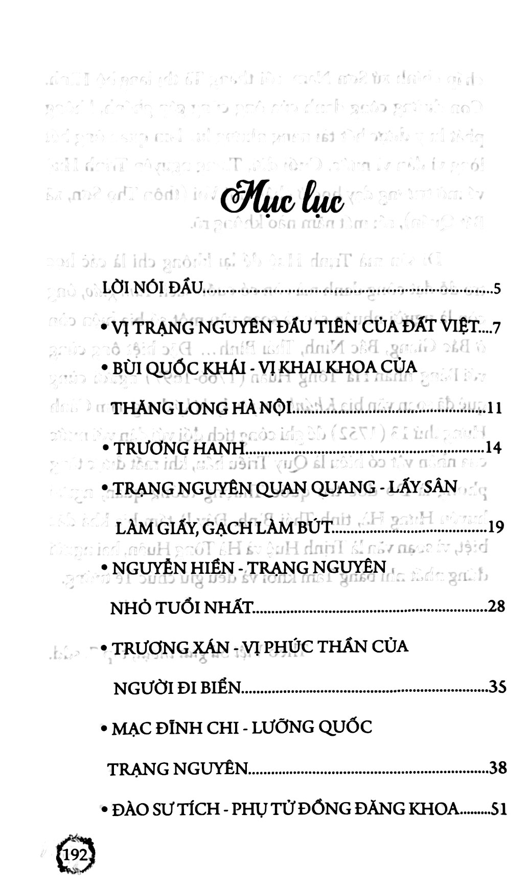 các trạng việt nam