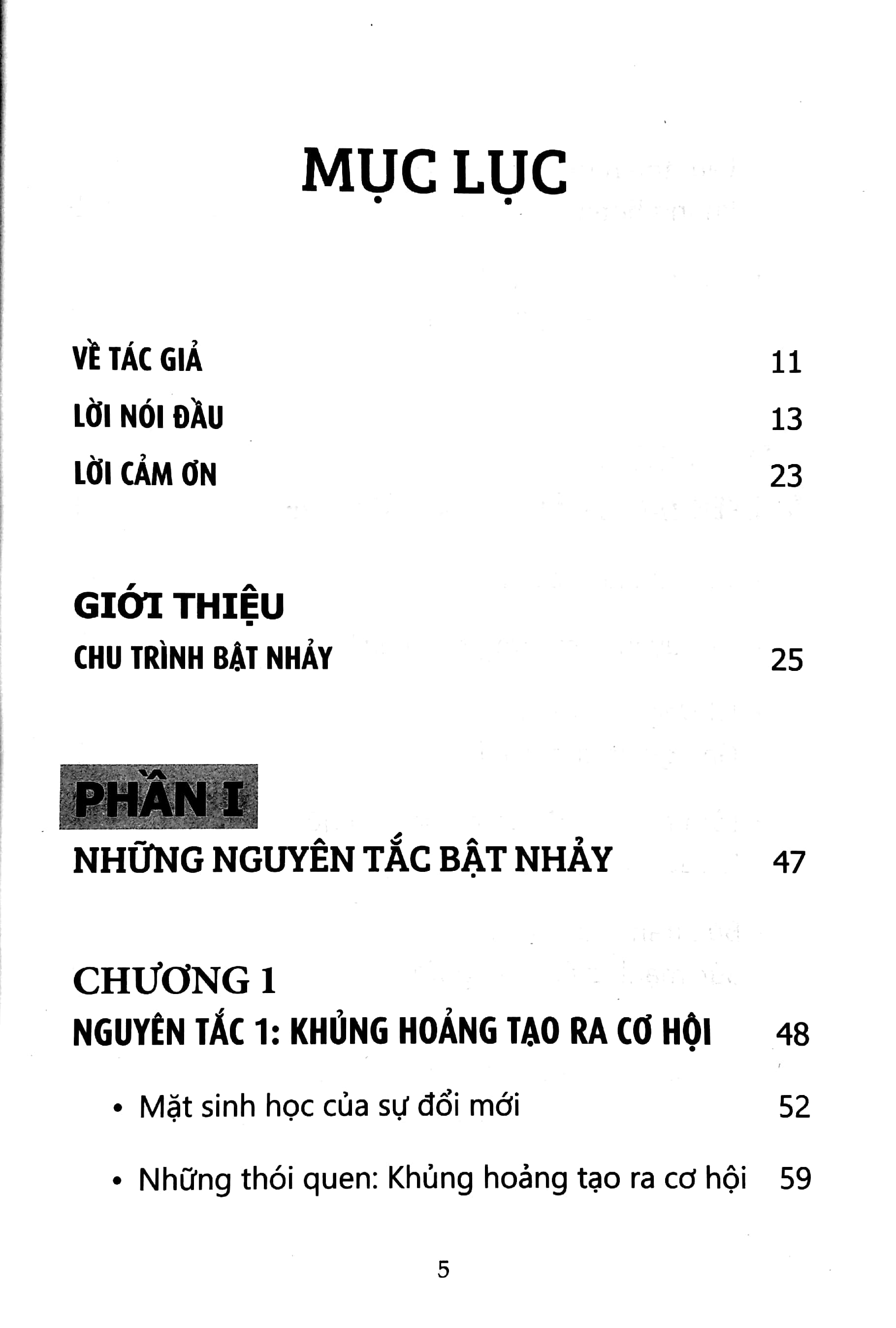 cách bật về phía trước - tìm cơ hội trong khủng hoảng