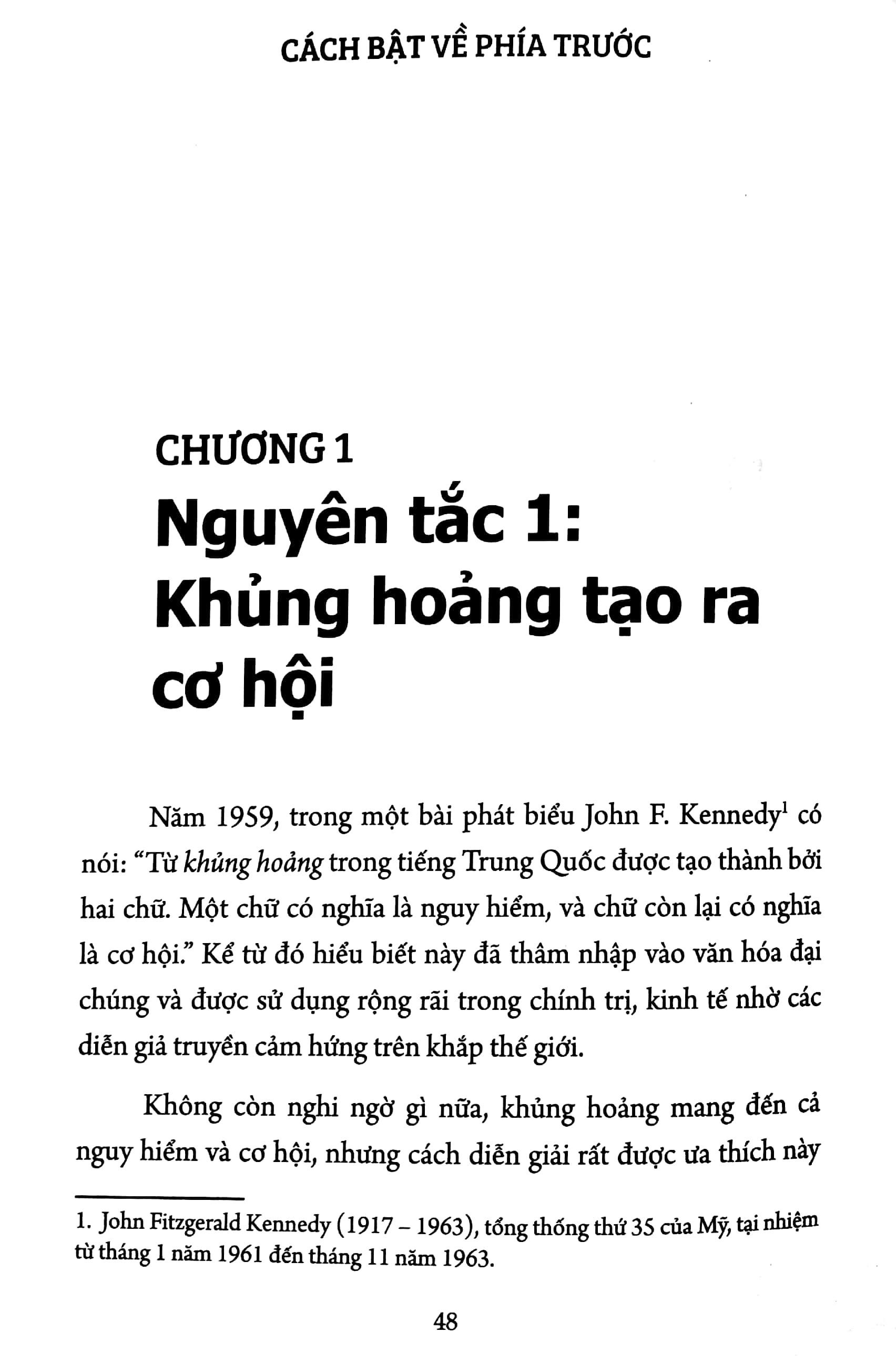 cách bật về phía trước - tìm cơ hội trong khủng hoảng