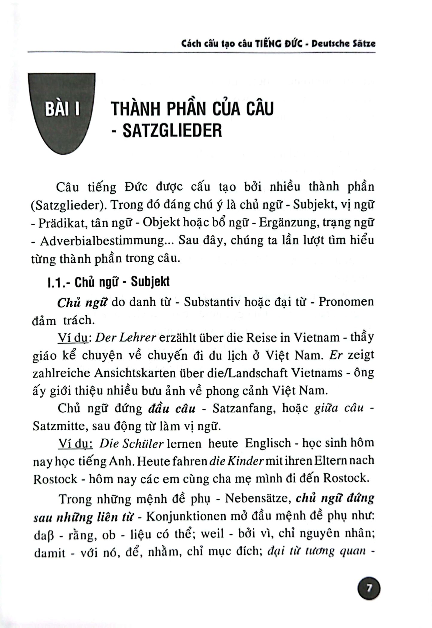 cách cấu tạo câu tiếng đức (tái bản 2024)