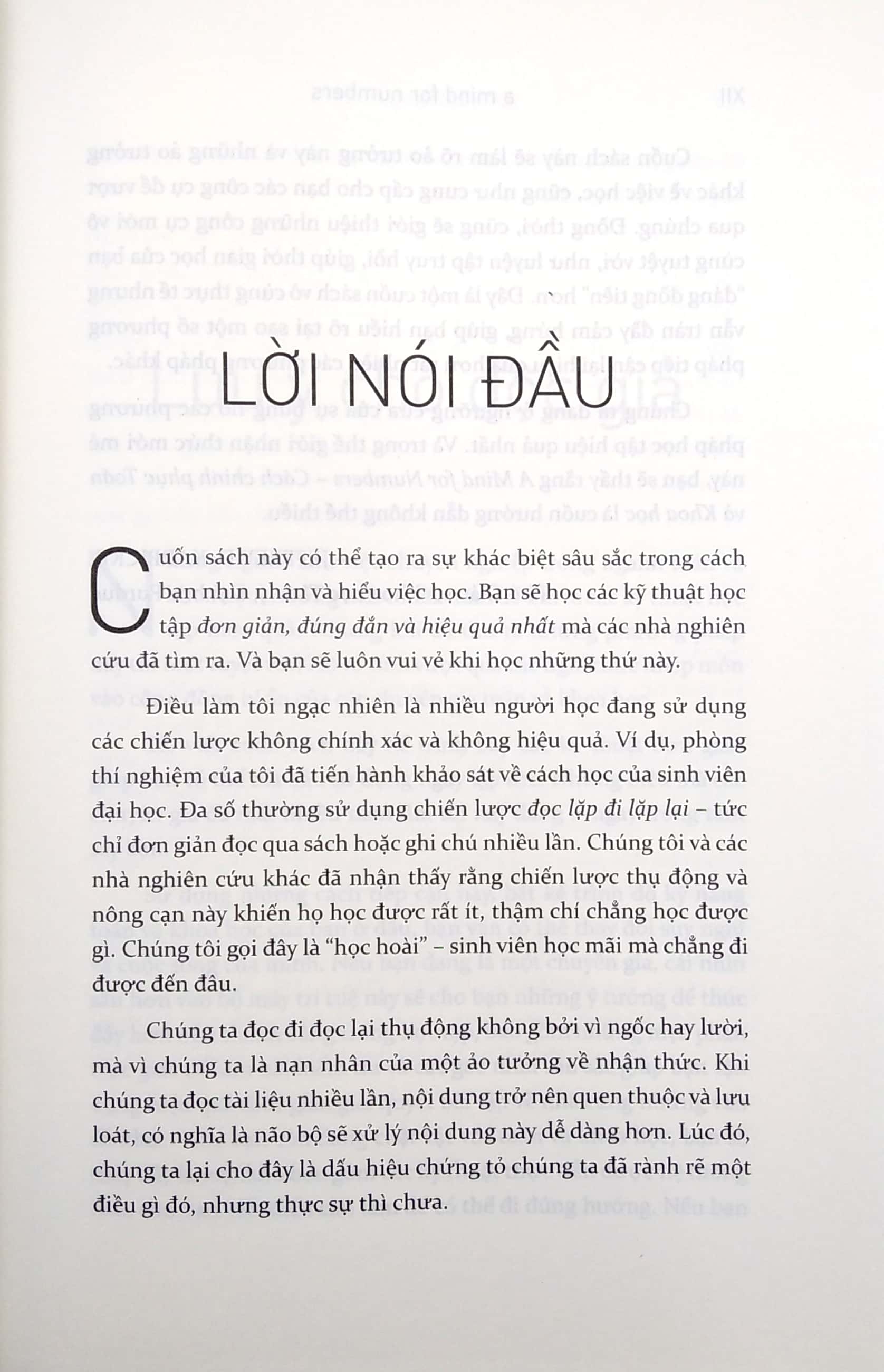 cách chinh phục toán và khoa học - a mind for numbers (tái bản 2022)