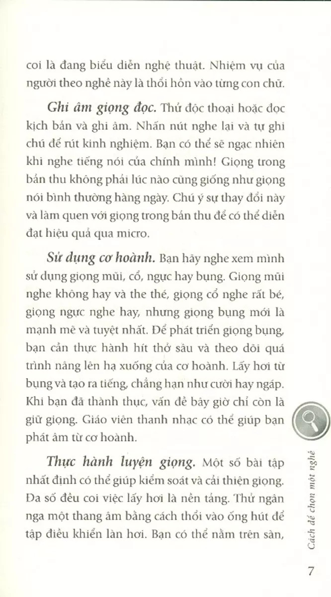 cách để chọn 1 nghề