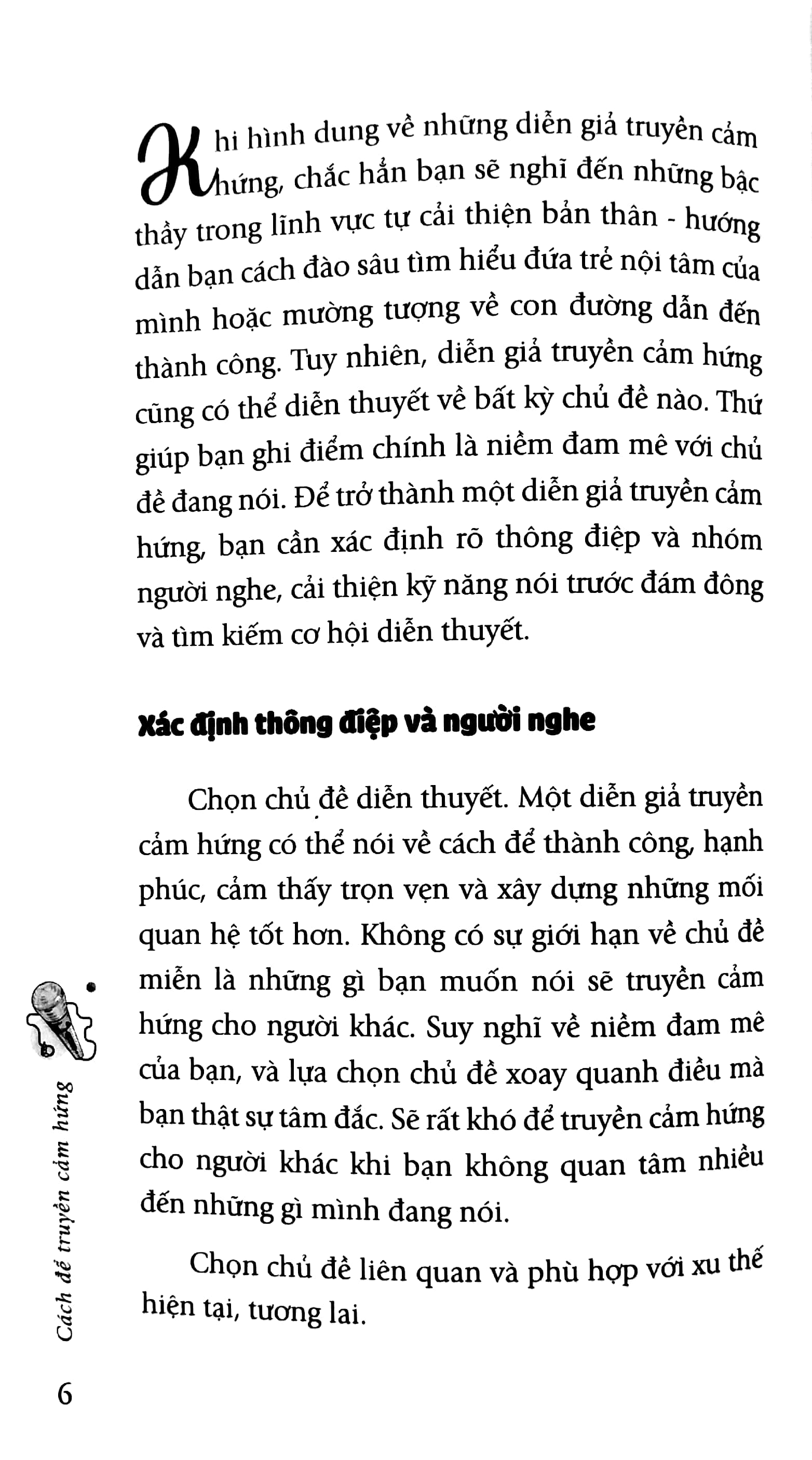 cách để truyền cảm hứng
