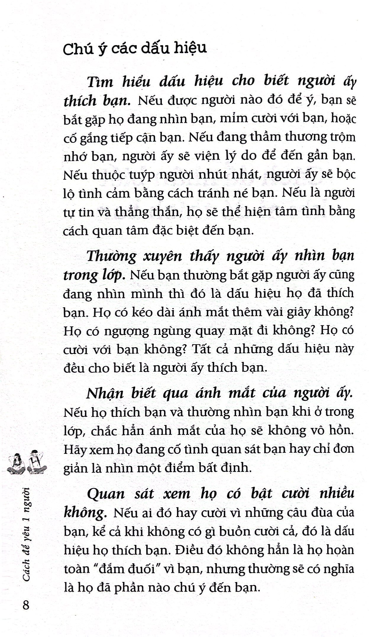 cách để yêu 1 người
