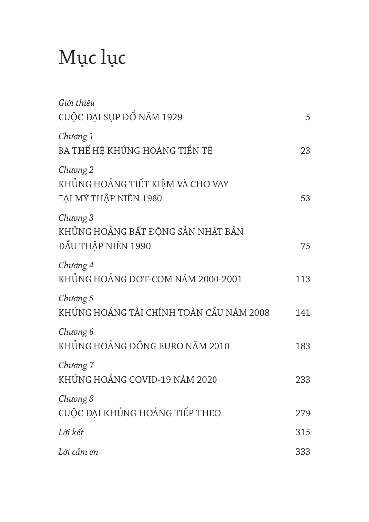 Cach Du Bao Va Vuot Qua Khung Hoang Kinh Te Trong Tuong Lai - Dai Dia Chan Kinh Te - The Great Crashes