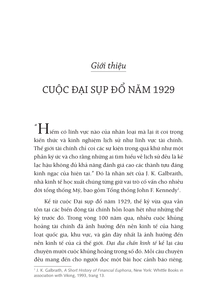 Cach Du Bao Va Vuot Qua Khung Hoang Kinh Te Trong Tuong Lai - Dai Dia Chan Kinh Te - The Great Crashes