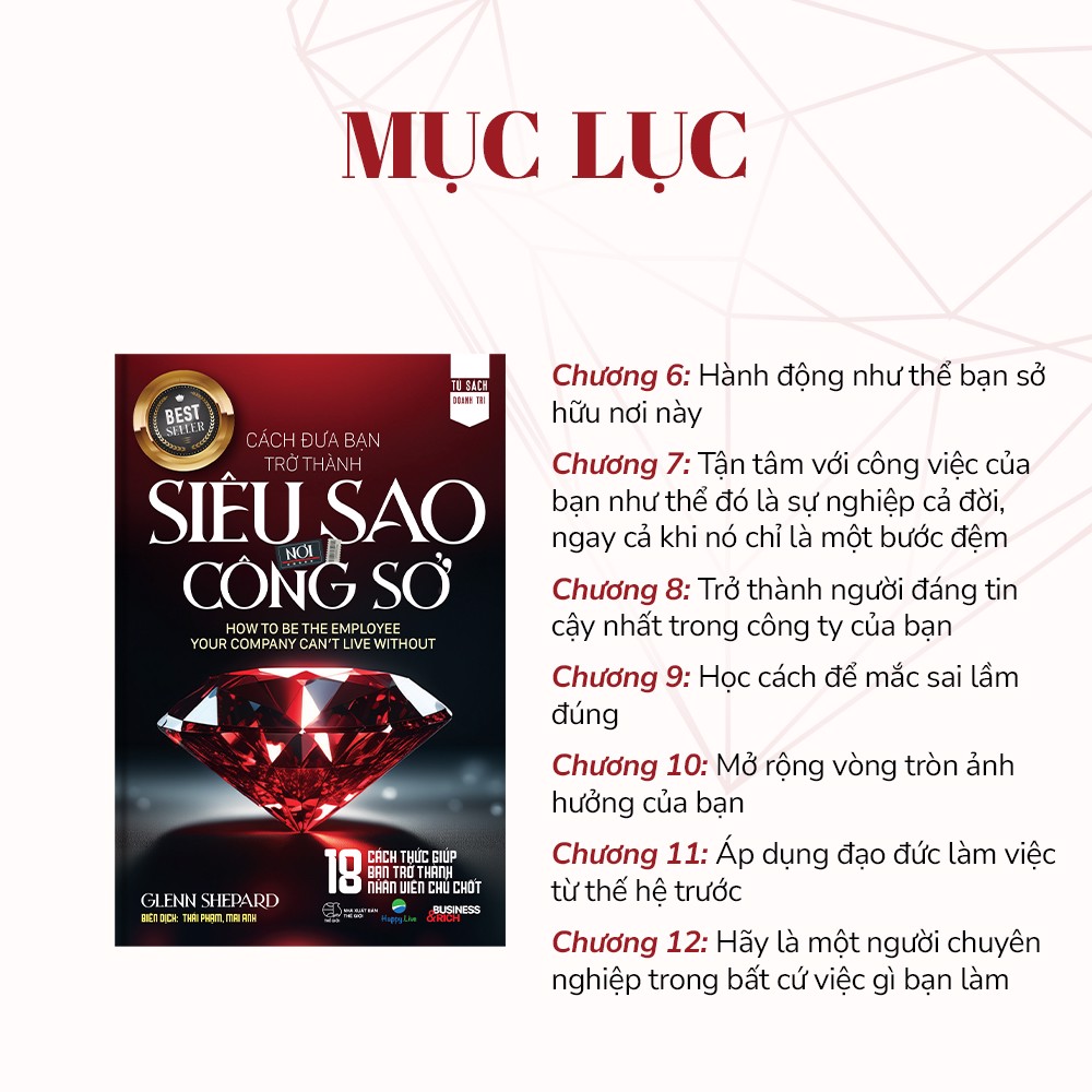 cách đưa bạn trở thành siêu sao nơi công sở - how to be the employee your company can't live without - bìa cứng