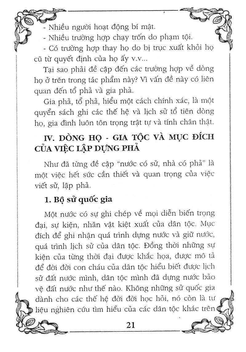 cách dựng gia phả tổ phả