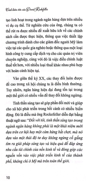 cách kiếm tiền của david rockefeller