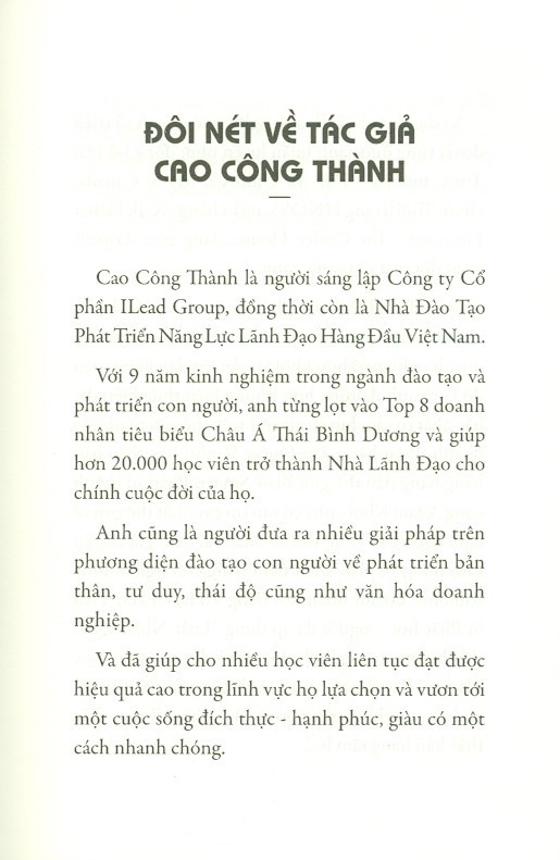 cách mạng bản thân
