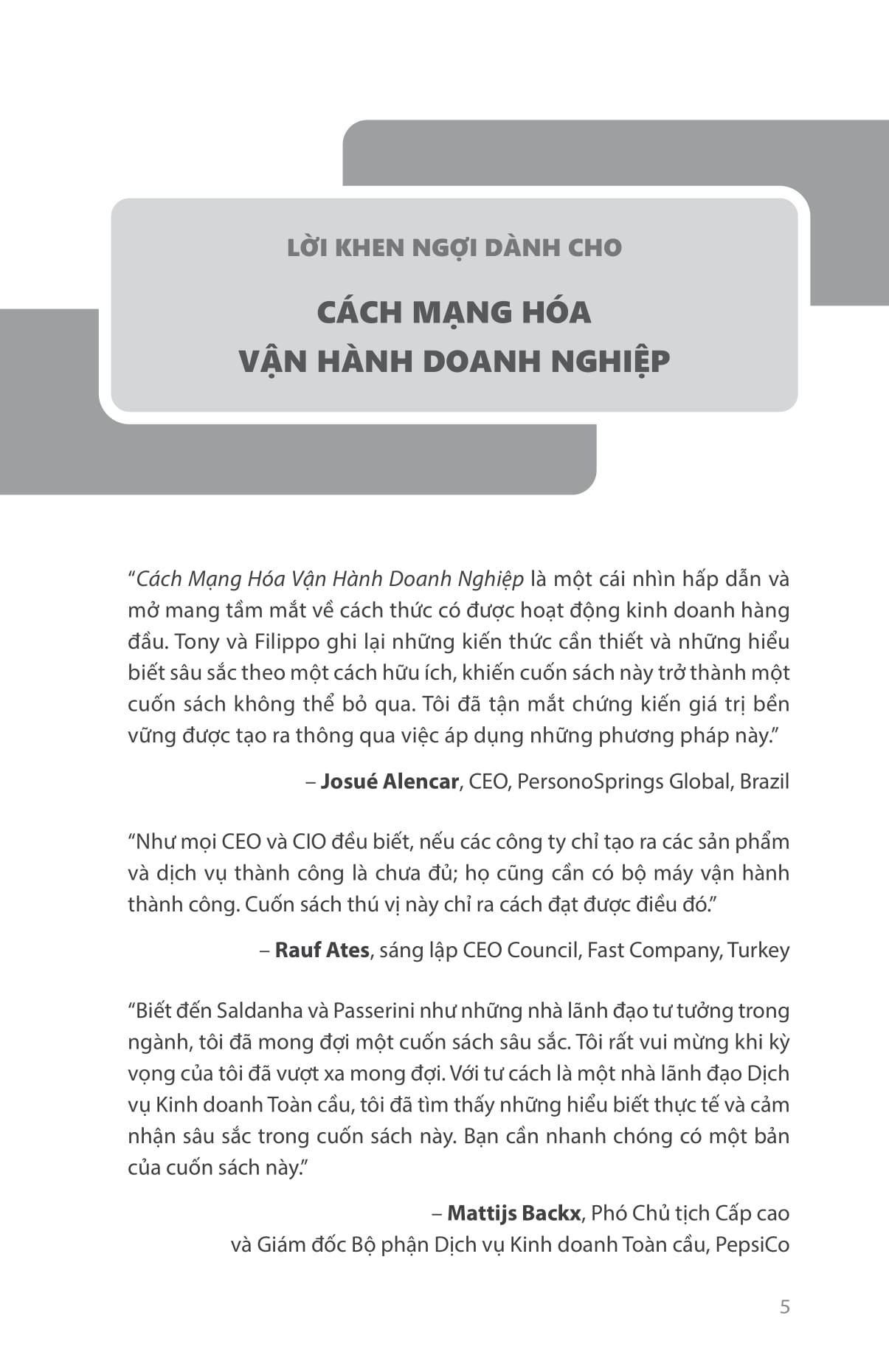 cách mạng hóa vận hành doanh nghiệp - revolutionizing business operations