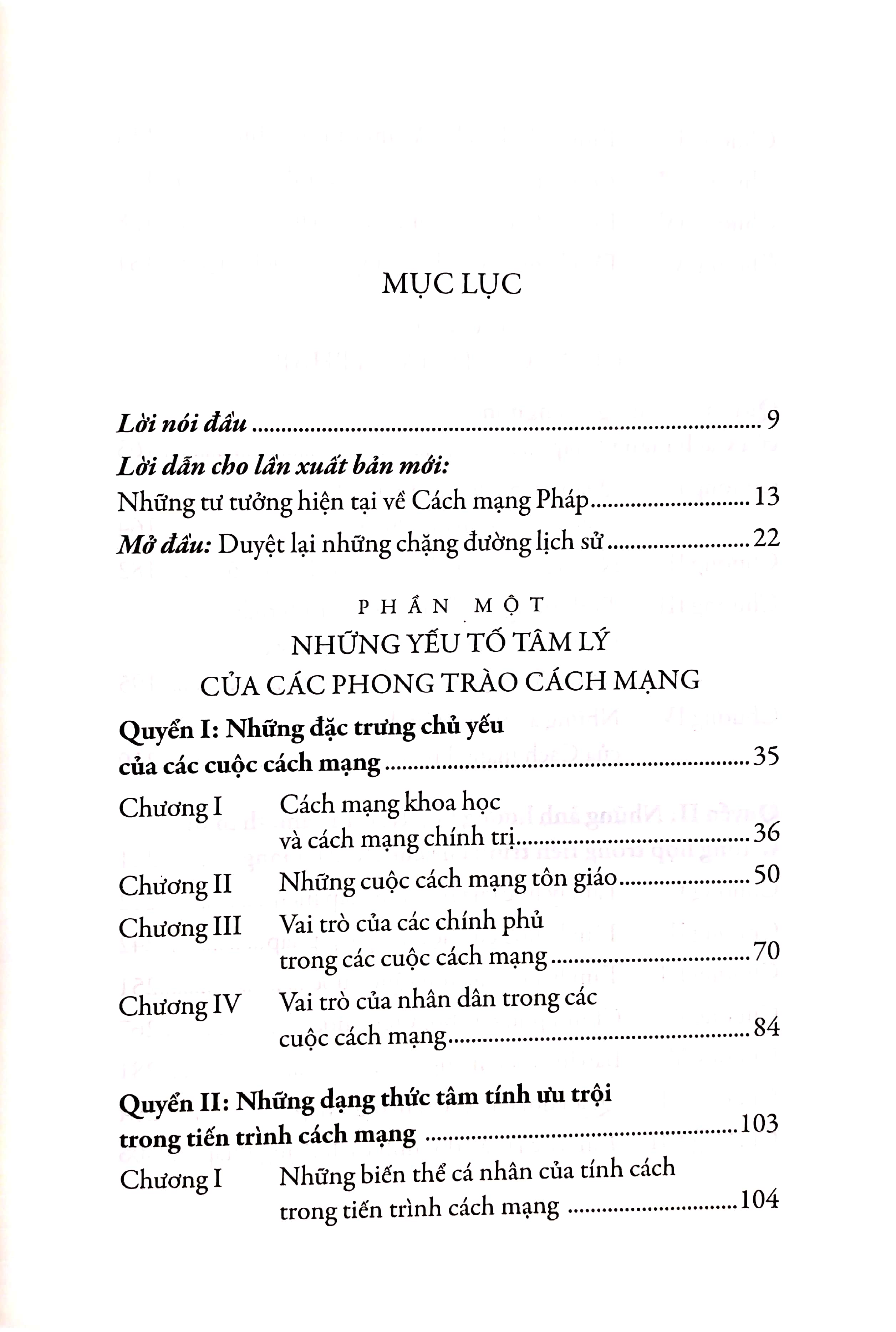 cách mạng pháp và tâm lý học của các cuộc cách mạng