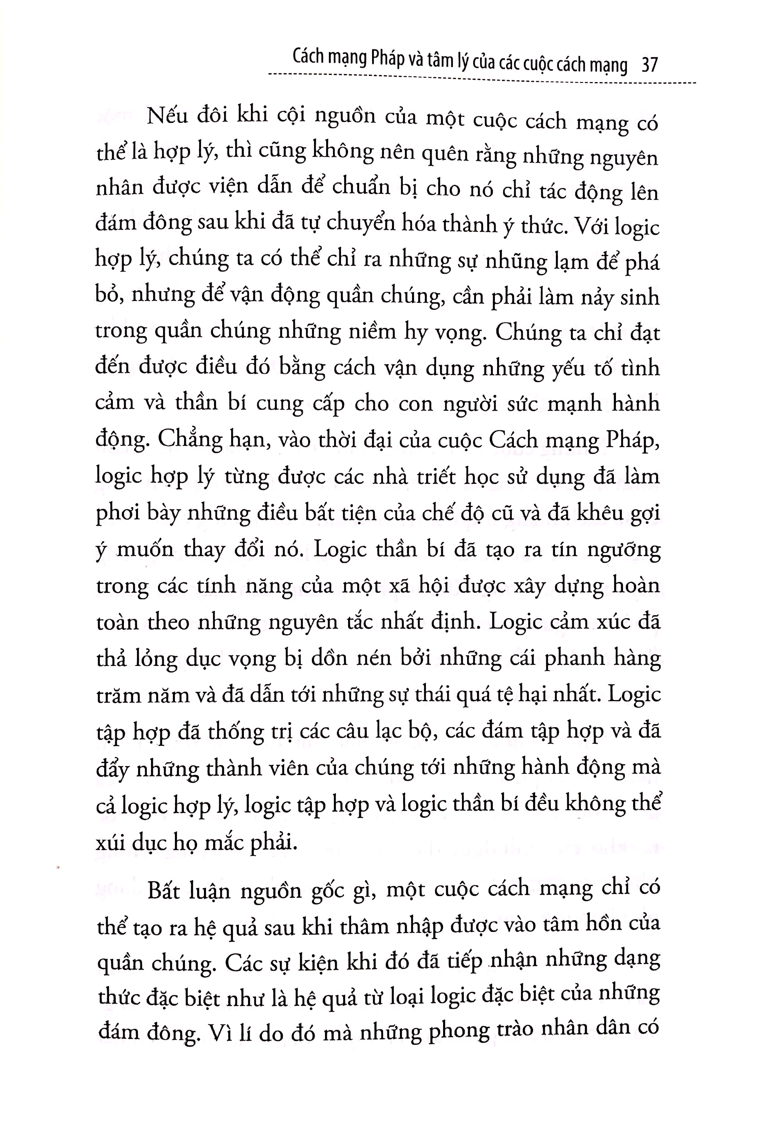 cách mạng pháp và tâm lý học của các cuộc cách mạng