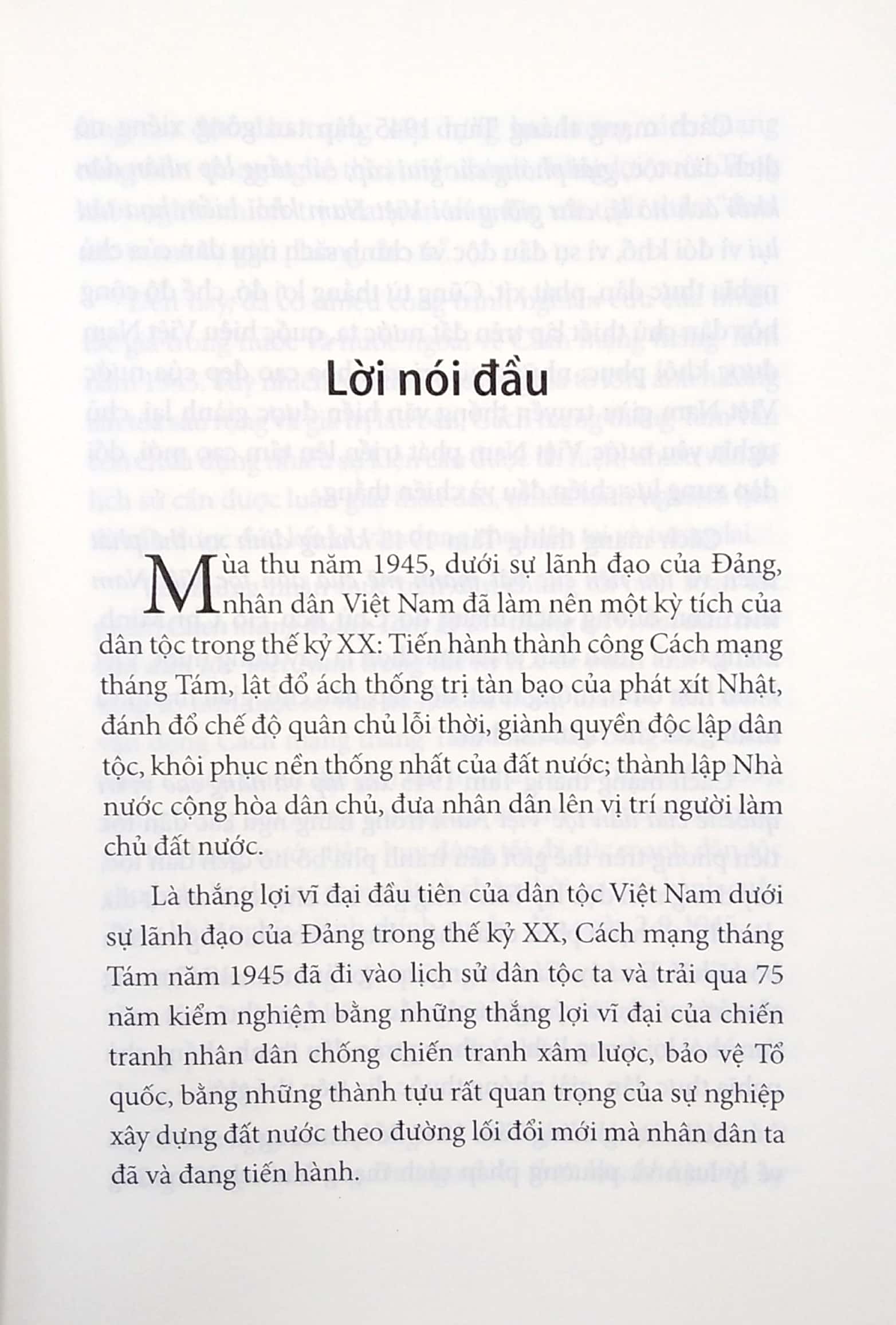 Cach Mang Thang Tam 1945 - Thang Loi Vi Dai Dau Tien Cua Dan Toc Viet Nam Trong The Ky Xx