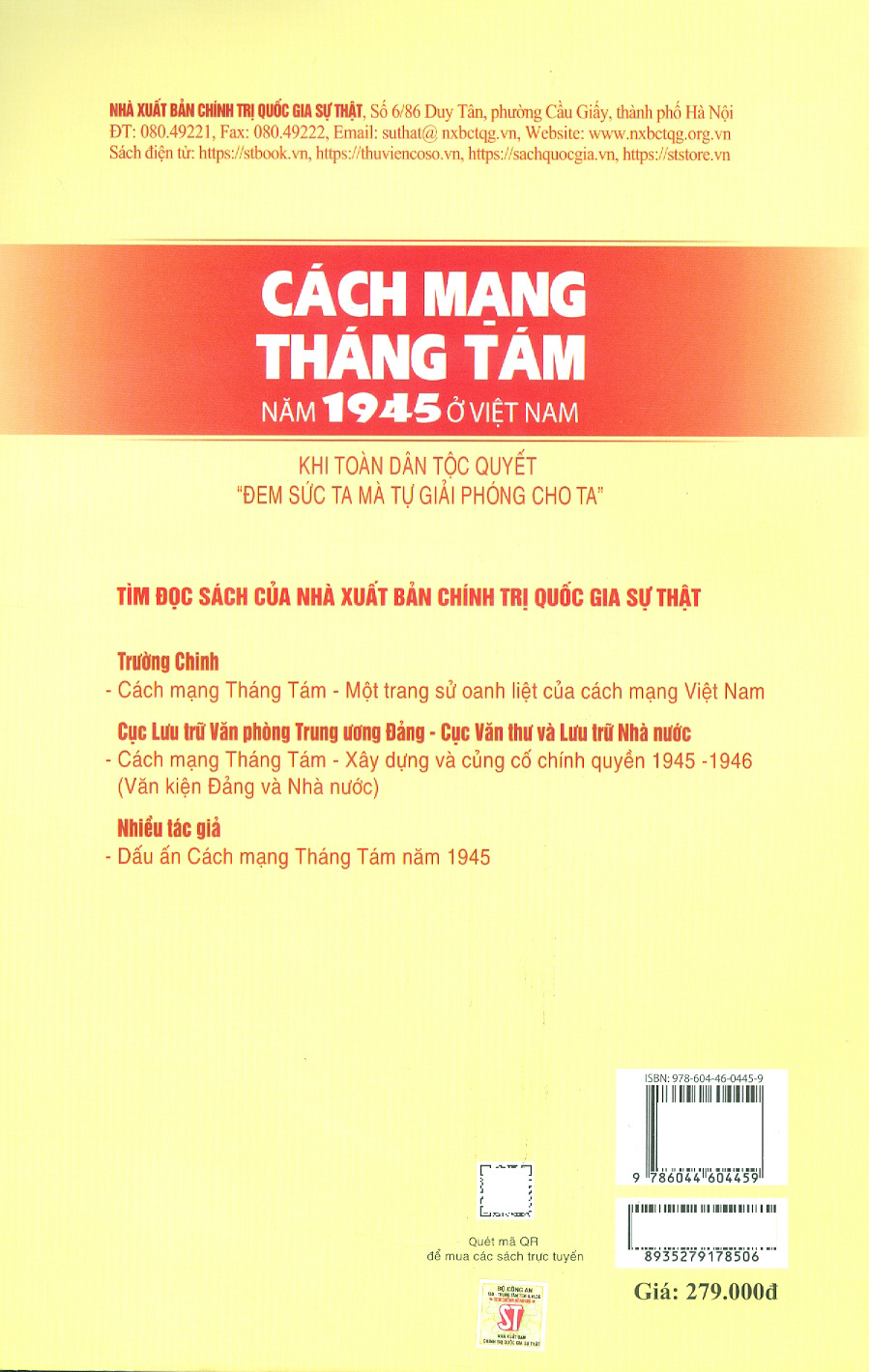 Cách Mạng Tháng Tám Năm 1945 Ở Việt Nam