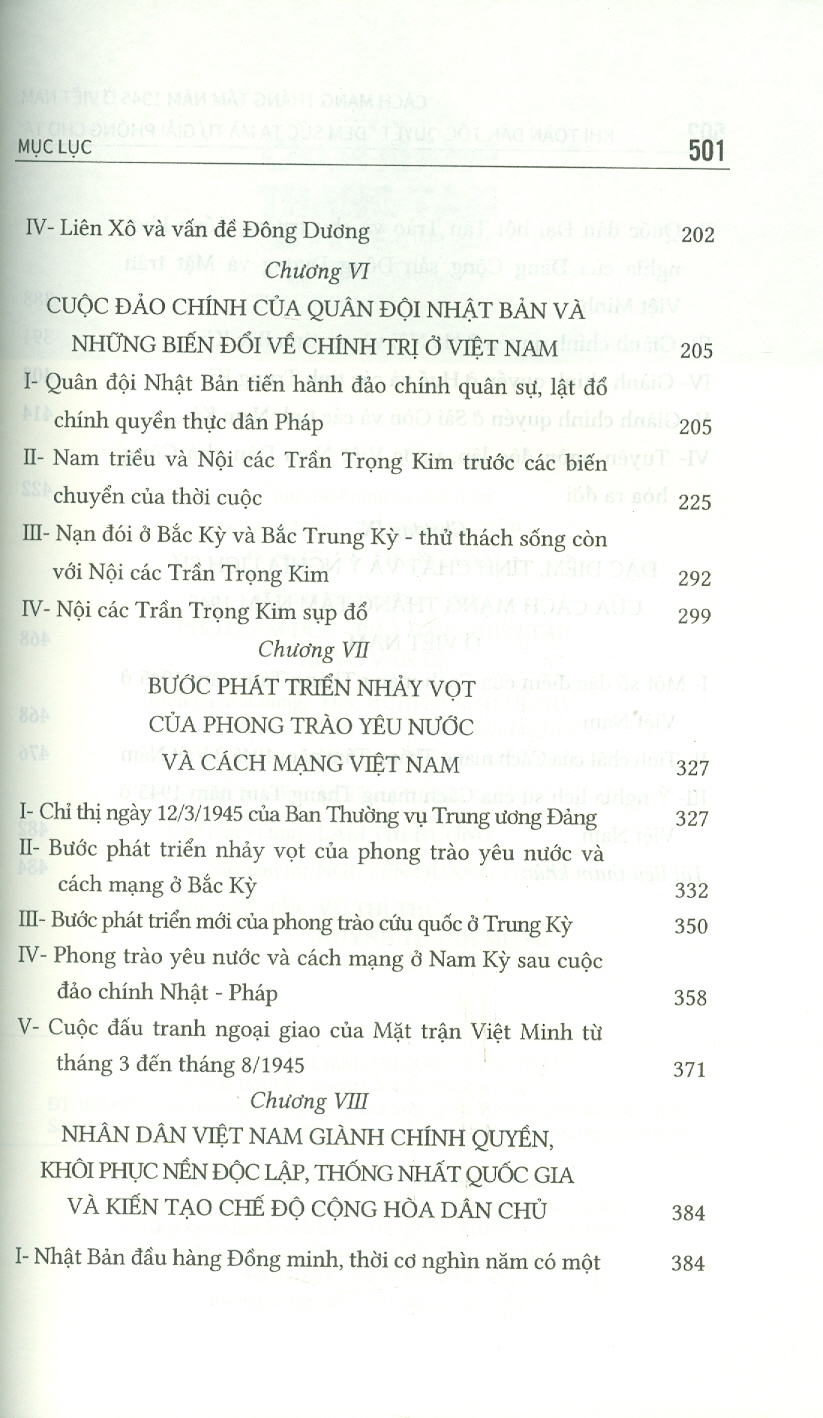 Cách Mạng Tháng Tám Năm 1945 Ở Việt Nam