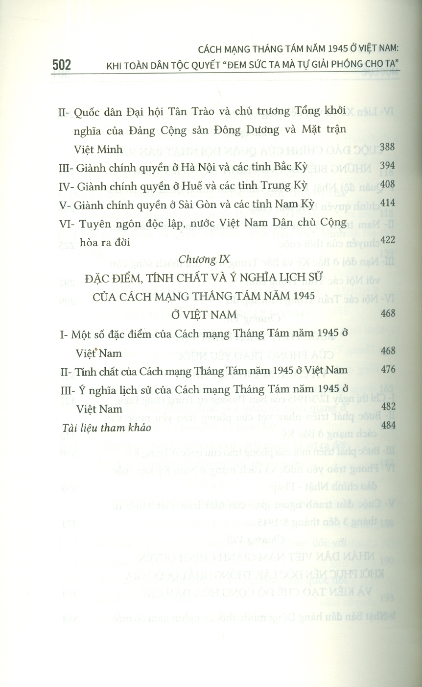 Cách Mạng Tháng Tám Năm 1945 Ở Việt Nam