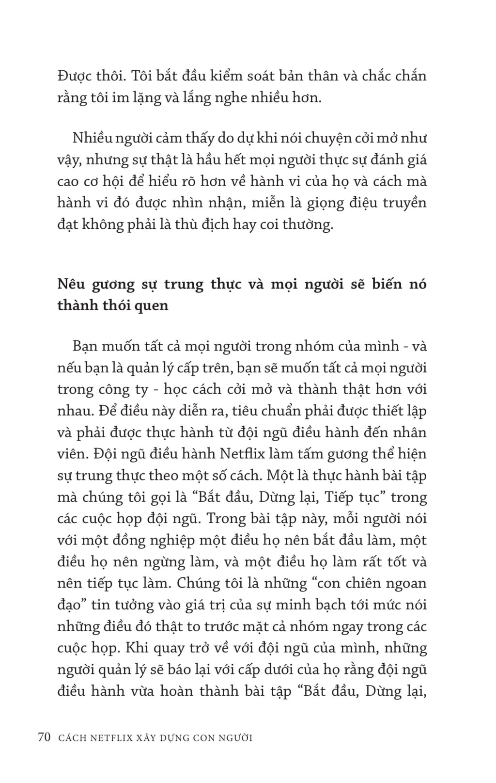 cách netflix xây dựng con người: sức mạnh của văn hóa tự do và trách nhiệm