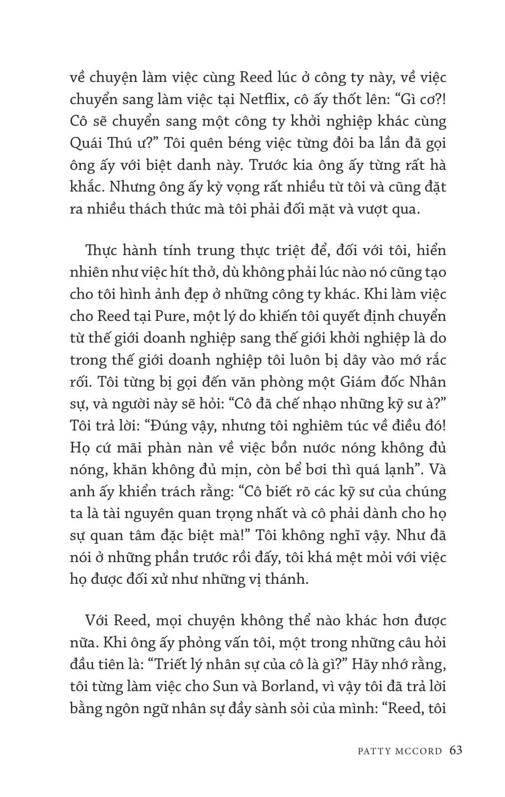 cách netflix xây dựng con người: sức mạnh của văn hóa tự do và trách nhiệm
