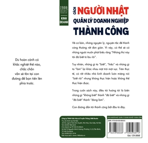 cách người nhật quản lý doanh nghiệp thành công