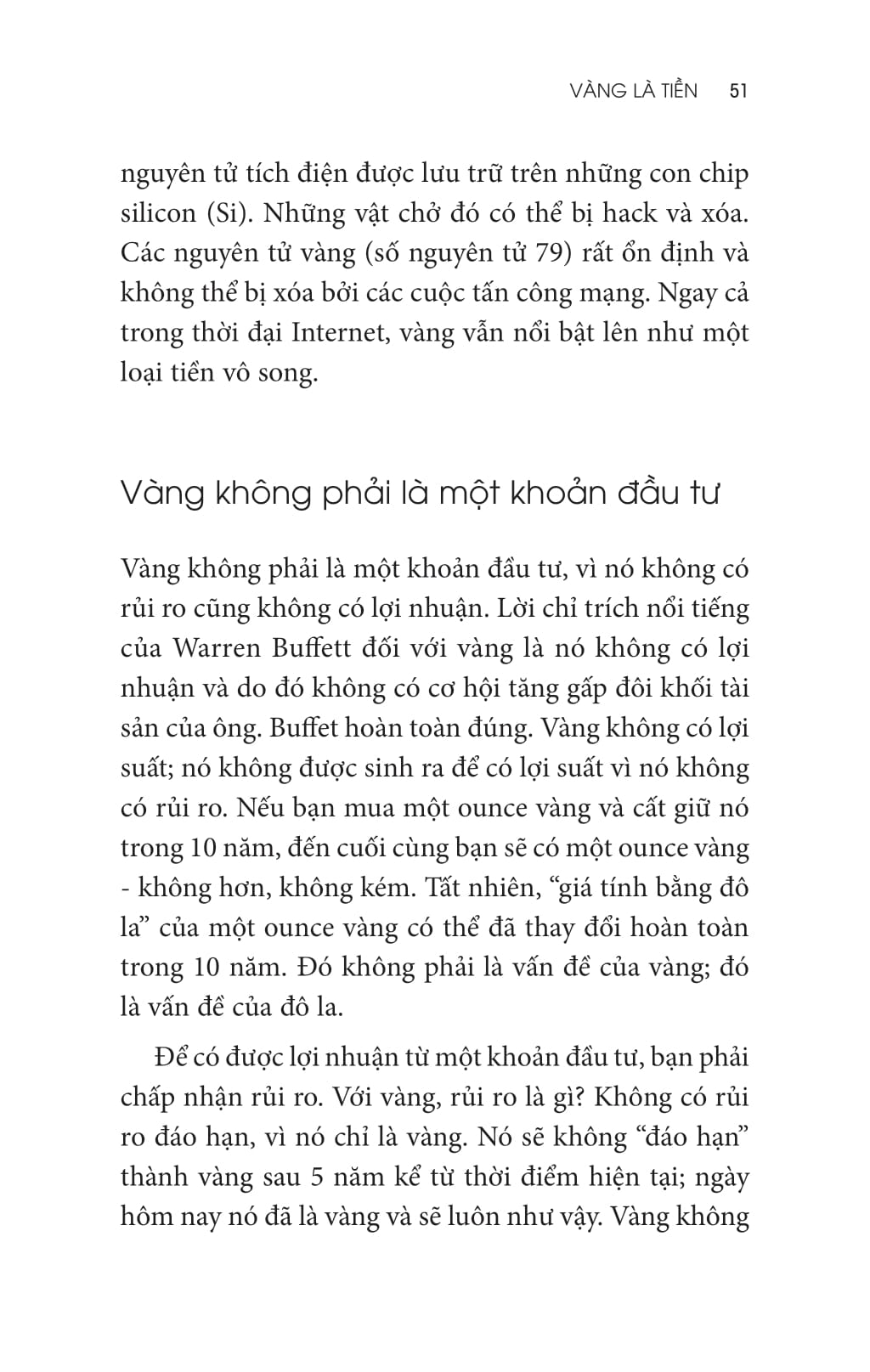 Cach Nhin Moi Ve Vang - The New Case For Gold