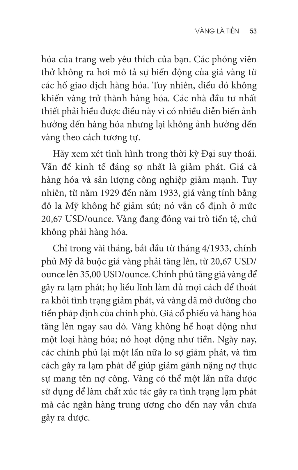 Cach Nhin Moi Ve Vang - The New Case For Gold